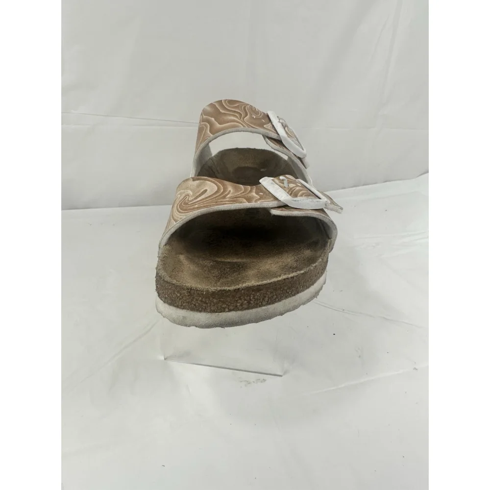 Birkenstock Arizona BiokoFlor Sandal Beige wave size 10 EU size 41 - Picture 11 of 16